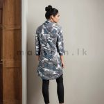 Ladies Ptd Shirt Blouse - Blue - Image 2