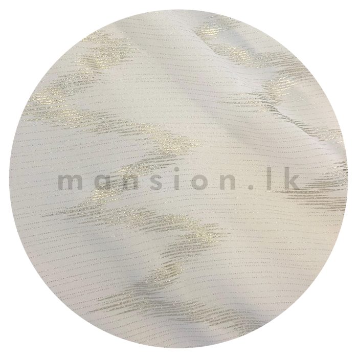 White Shimmer Kaftan Top - Image 2