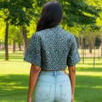 Oversize Crop Shirt - Image 2