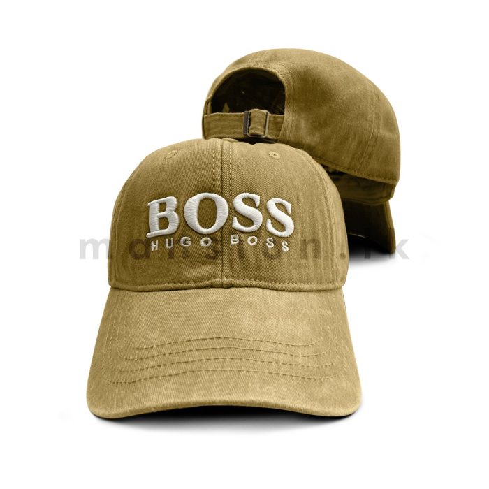 Boss Branded Washed Cap - Image 5