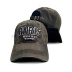 PARIS Emb Washed Cap - Image 3