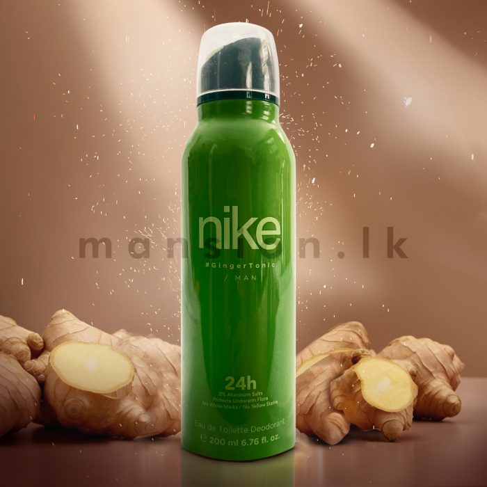 Gents Nike Body Spray EDT Ginger Tonic - 200ml - Image 1