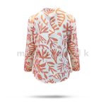 Printed Blouse - Salmon Pink - Image 2