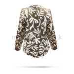 Printed Blouse - Brown - Image 2