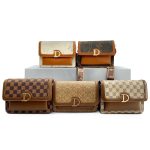 Two Tone Side Handbag