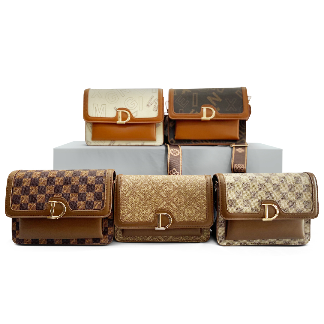 Two Tone Sidebags Web all in one Two Tone Side Handbag - Image 1