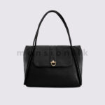 Buckle Detail Flap Satchel Handbag - Image 2
