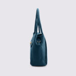Buckle Detail Flap Satchel Handbag - Image 10