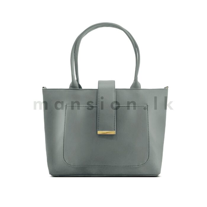 Buckle Detail Tote - Image 8