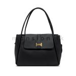 Buckle Detail Flap Satchel Handbag - Image 2