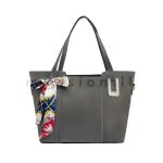 Tie Knot Detail Tote - Image 5
