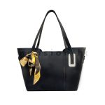 Tie Knot Detail Tote - Image 8