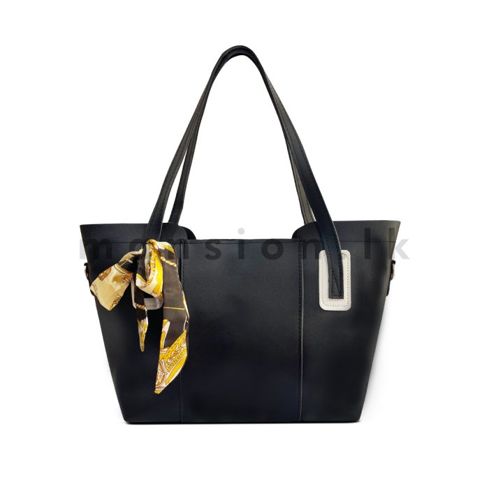 Tie Knot Detail Tote - Image 8