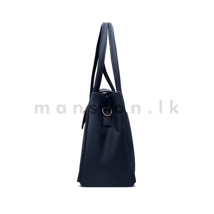 Buckle Detail Flap Satchel Handbag - Image 7