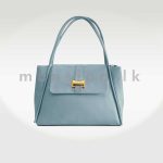 Buckle Detail Flap Satchel Handbag - Image 14