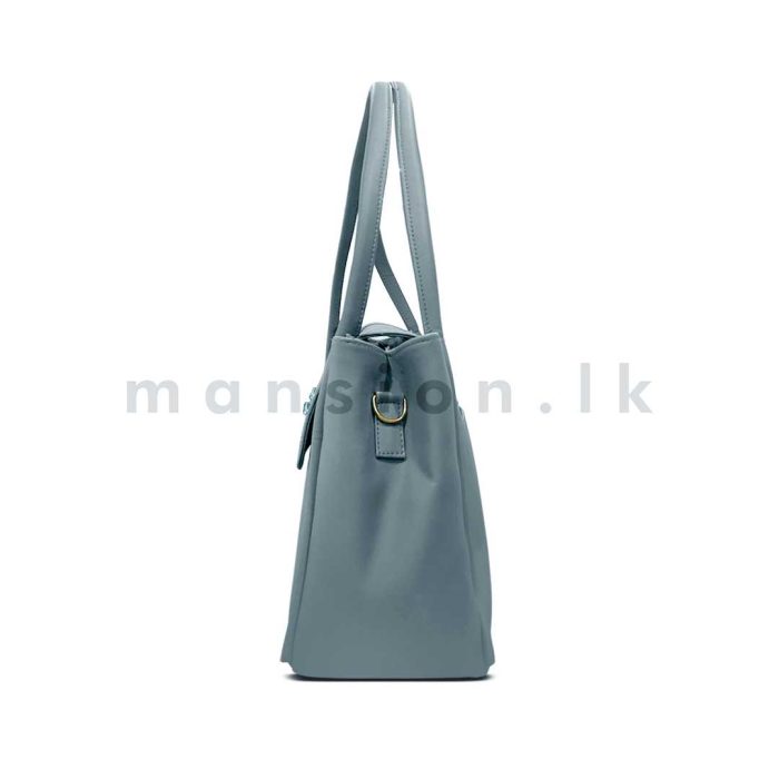 Buckle Detail Flap Satchel Handbag - Image 16