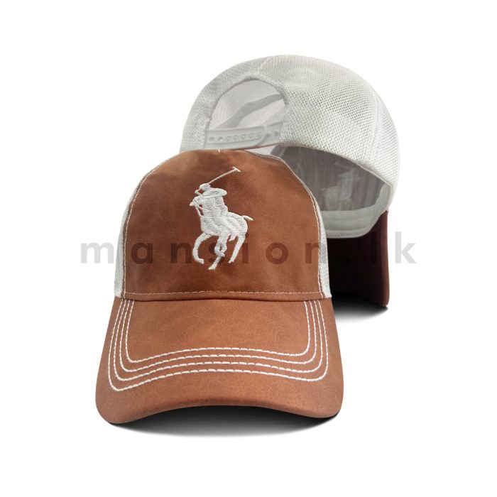 Ralph Lauren Emb Rexin Net Cap - Image 6