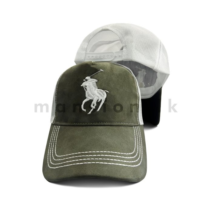 Ralph Lauren Emb Rexin Net Cap - Image 2