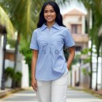 Mini Check Blouse