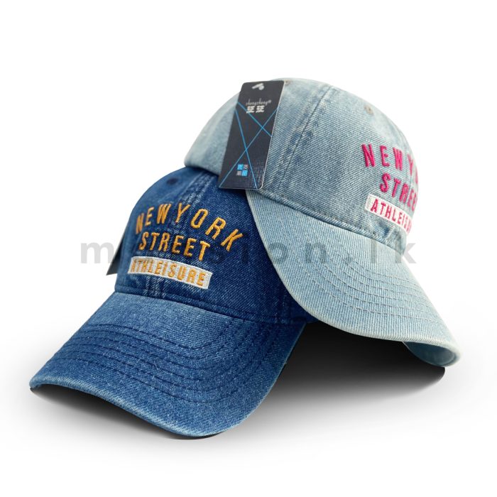New York Street Denim Cap - Image 1