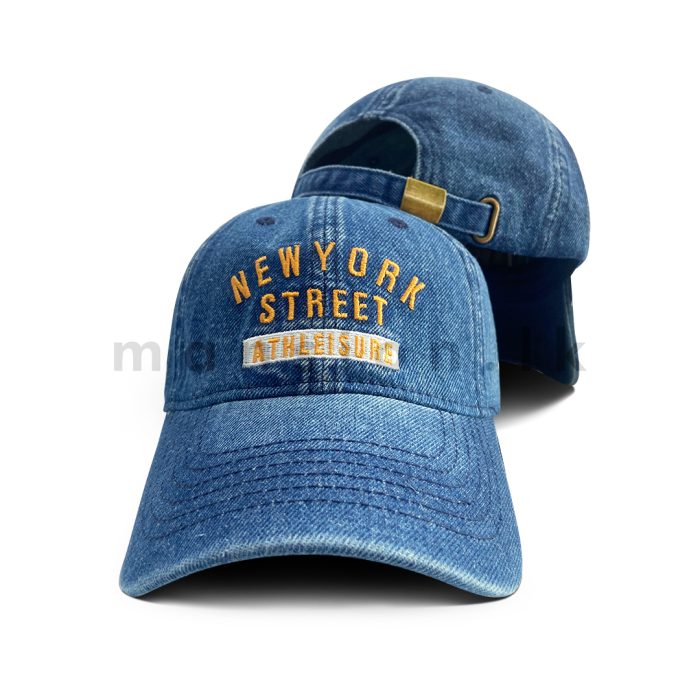 New York Street Denim Cap - Image 2