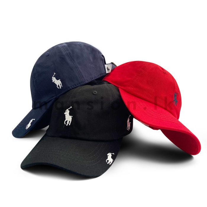 Emb Ralph Lauren Cotton Cap - Image 1