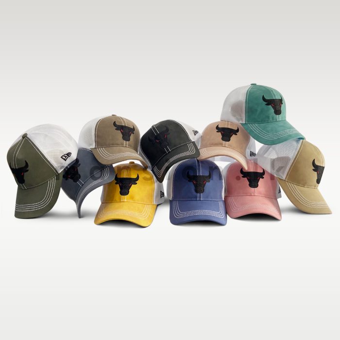Bullhead Emb Rexin Net Cap - Image 1