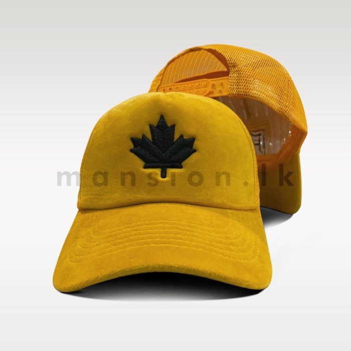 Canada Maple Leaf Emb Velvet Net Cap - Image 3