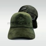 Canada Maple Leaf Emb Velvet Net Cap - Image 5