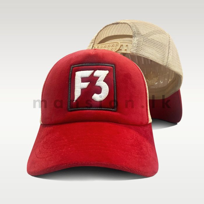 F3 Emb Velvet Net Cap - Image 2