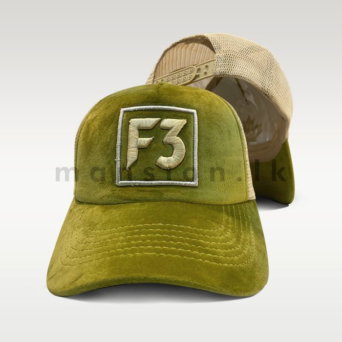 F3 Emb Velvet Net Cap - Image 8