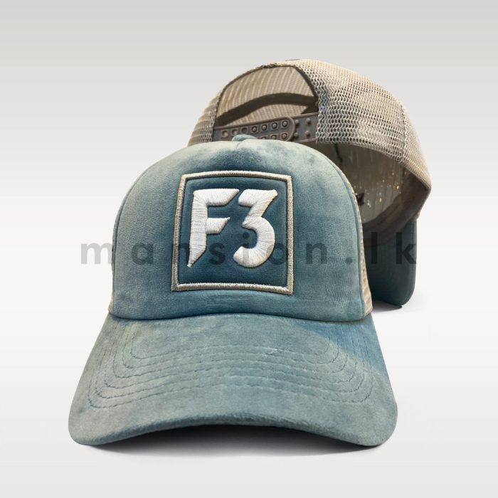 F3 Emb Velvet Net Cap - Image 5