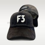 F3 Emb Velvet Net Cap - Image 4