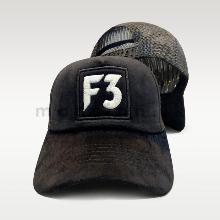 F3 Emb Velvet Net Cap - Image 4