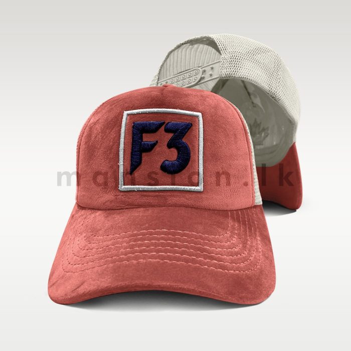 F3 Emb Velvet Net Cap - Image 3