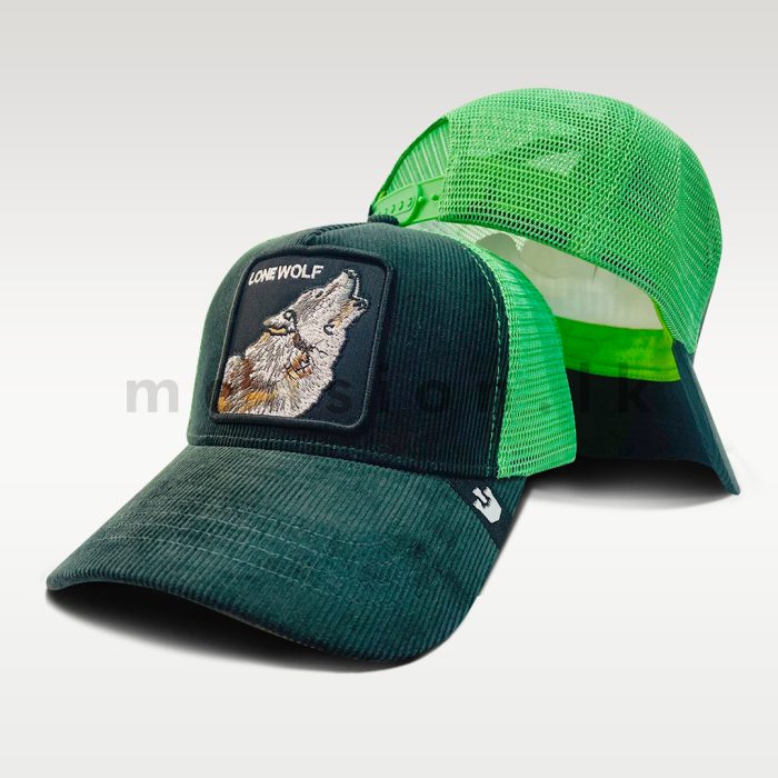 Goorin Brothers Wolf Corduroy Net Cap - Image 5