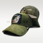 Goorin Brothers Wolf Corduroy Net Cap - Image 4