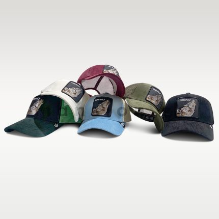 Goorin Brothers Wolf Corduroy Net Cap
