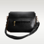 Twist Lock Texture HandBag - Image 3