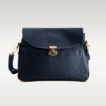 Twist Lock Texture HandBag - Image 8