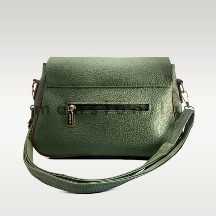 Twist Lock Texture HandBag - Image 15