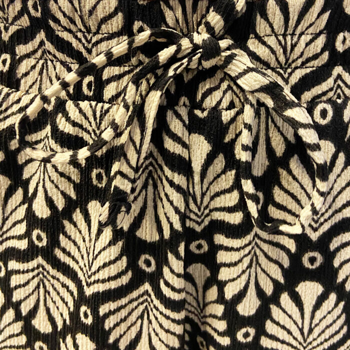 Block Print Wide-Leg Pants - Image 3
