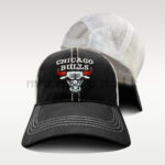 Chicago Red Horns Bulls Baseball Net Cap - Image 9
