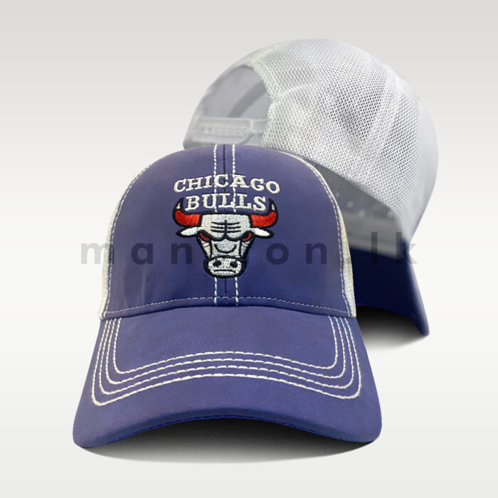 Chicago Red Horns Bulls Baseball Net Cap - Image 8