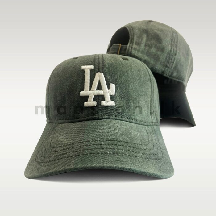 Emb LA Washed Cotton Cap - Image 3