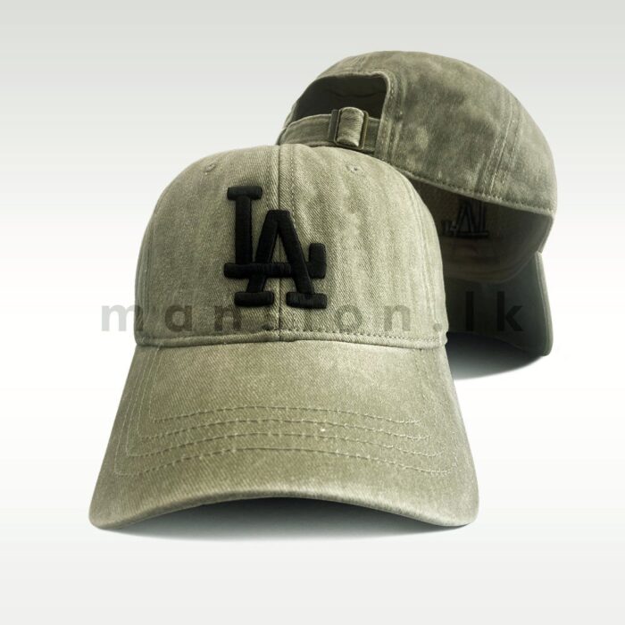 Emb LA Washed Cotton Cap - Image 8