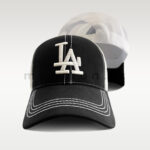 LA Emb Rexin Net Cap - Image 7