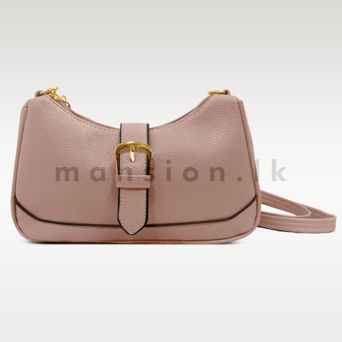 Buckle Detail Mini Shoulder Bag - Image 8