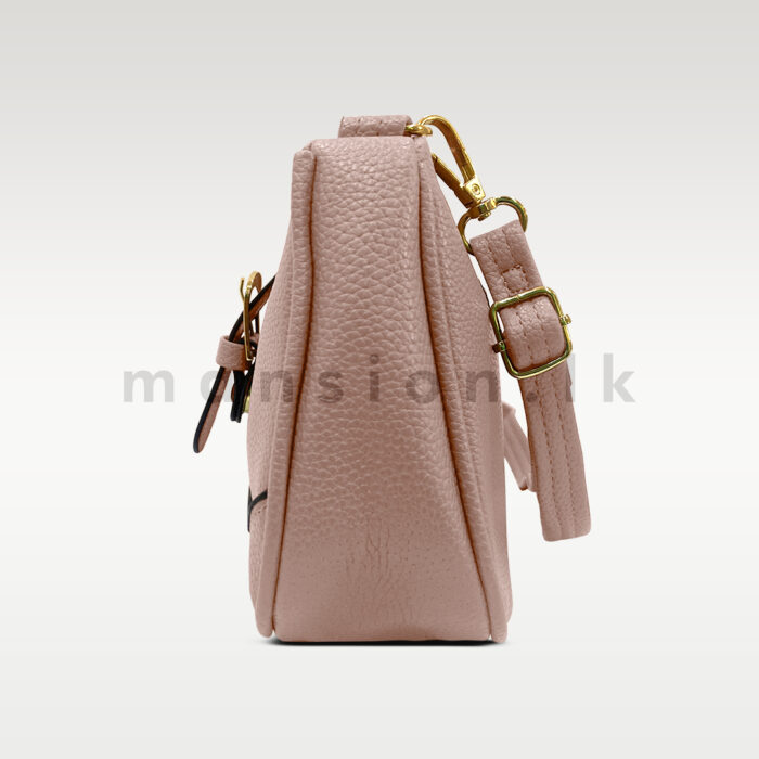 Buckle Detail Mini Shoulder Bag - Image 9
