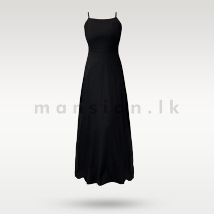 Classic Maxi Dress -Black